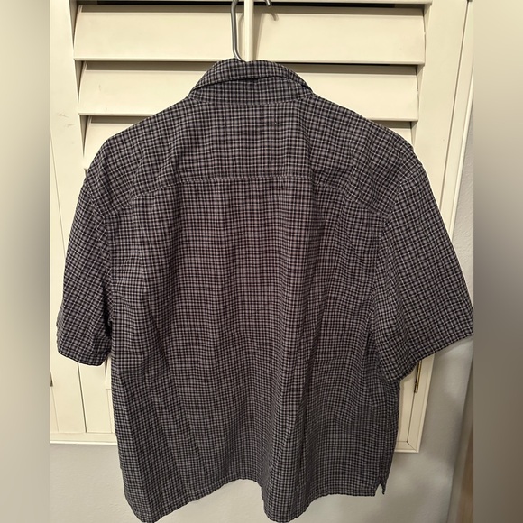 Hollister Men's Gray Plaid Button Down Shirt - Picture 3 of 3